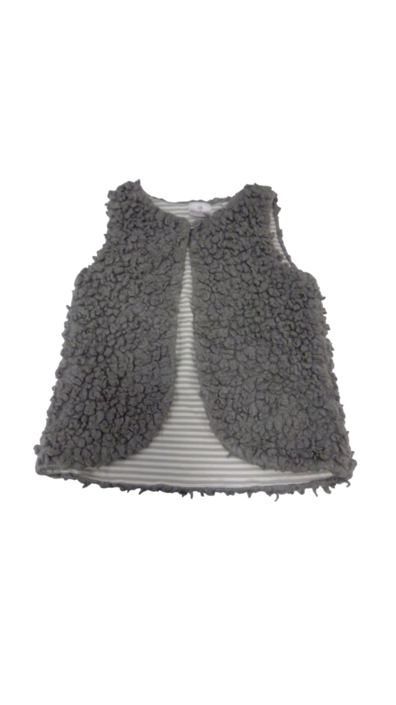 Vest: Grey Fur