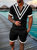 Victory Polo Shirt And Shorts Matching Set