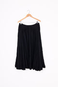 Von troska Womens Black Maxi Skirt Size M