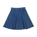 Washed Patch Skater Skirt