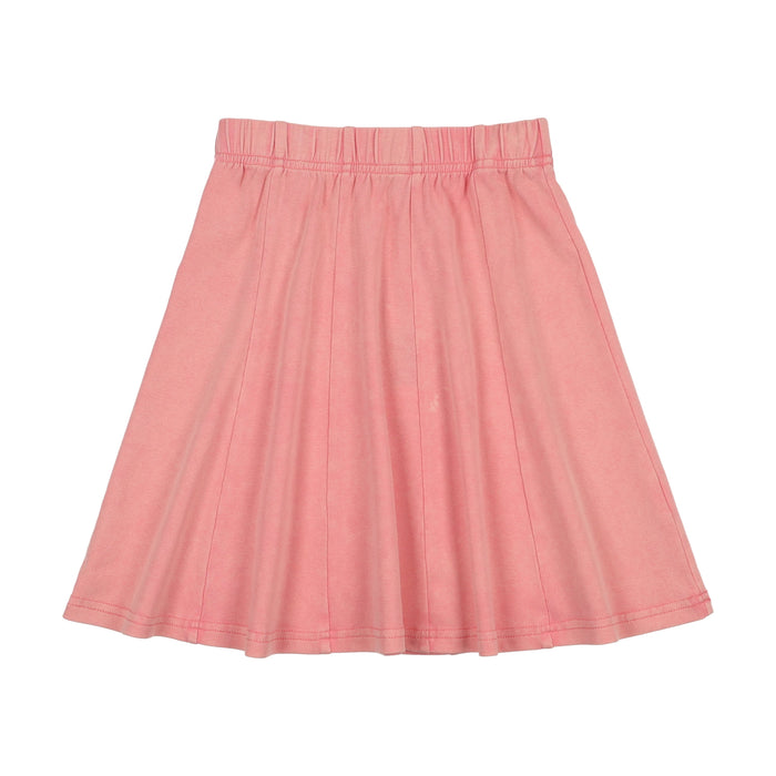 Washed Patch Skater Skirt