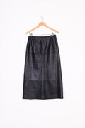 Wells (NZ made) Womens Black Maxi Skirt Size 10