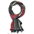 Westside Grey Scarf in Fire
