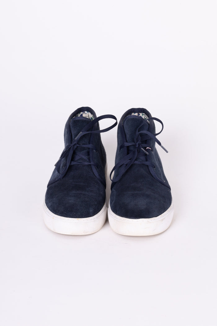 Tory Burch Womens Blue Sneakers Size EU 38