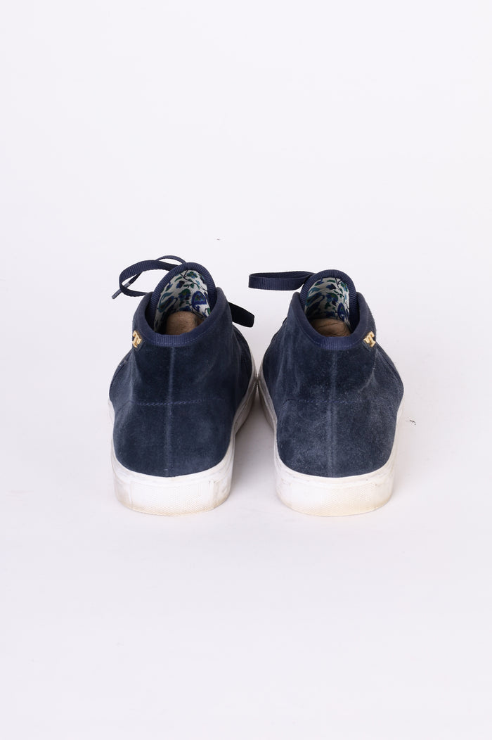 Tory Burch Womens Blue Sneakers Size EU 38