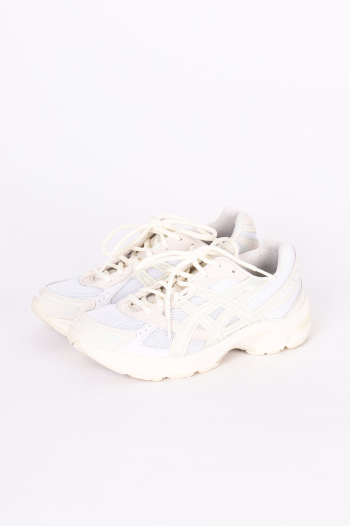 Asics Womens Cream Sneakers Size EU 38