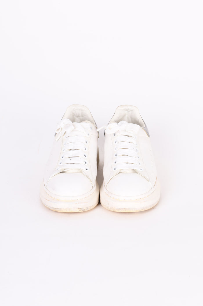 Alexander McQueen Womens White Sneakers Size EU 36.5