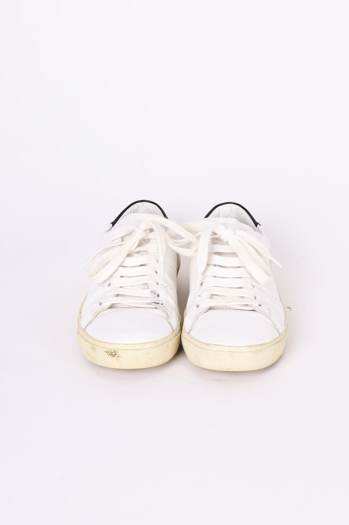 Saint Laurent Womens White Sneakers Size EU 36