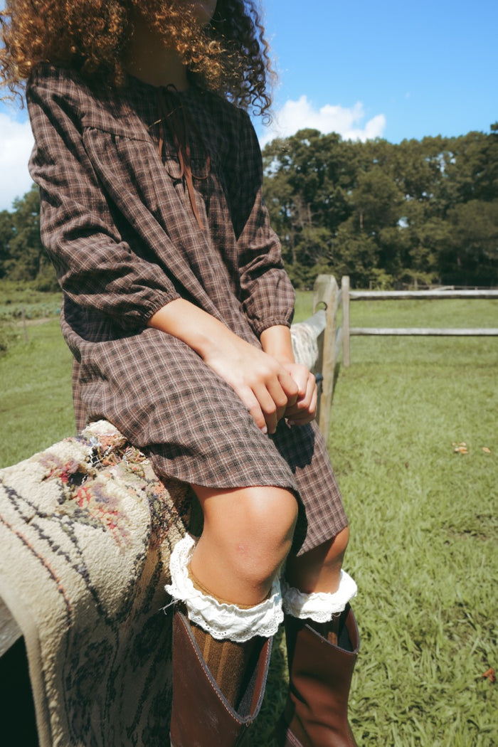 Wool Plaid Dress