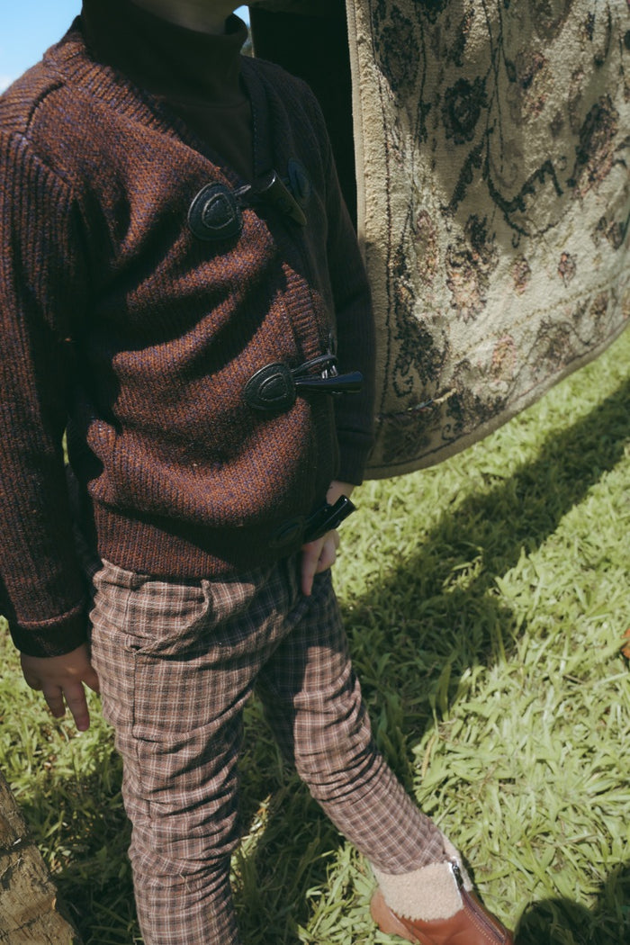 Wool Plaid Pants