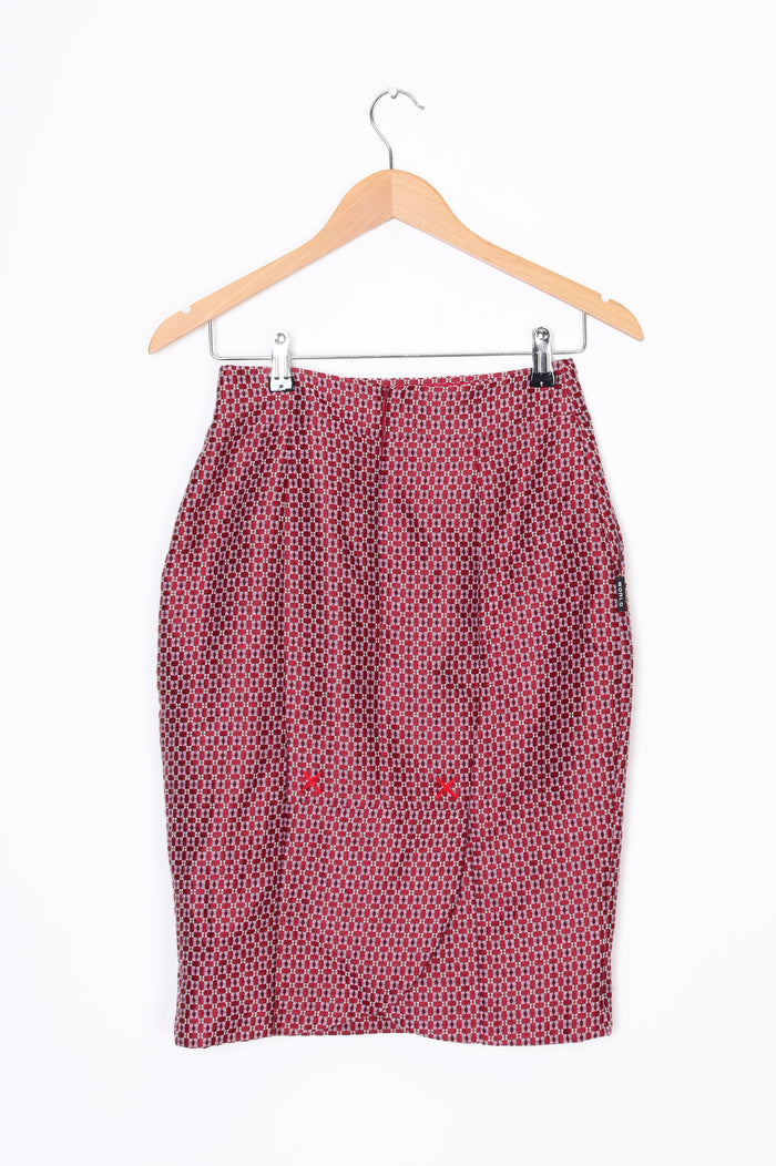 World Womens Red Skirt Size XXS