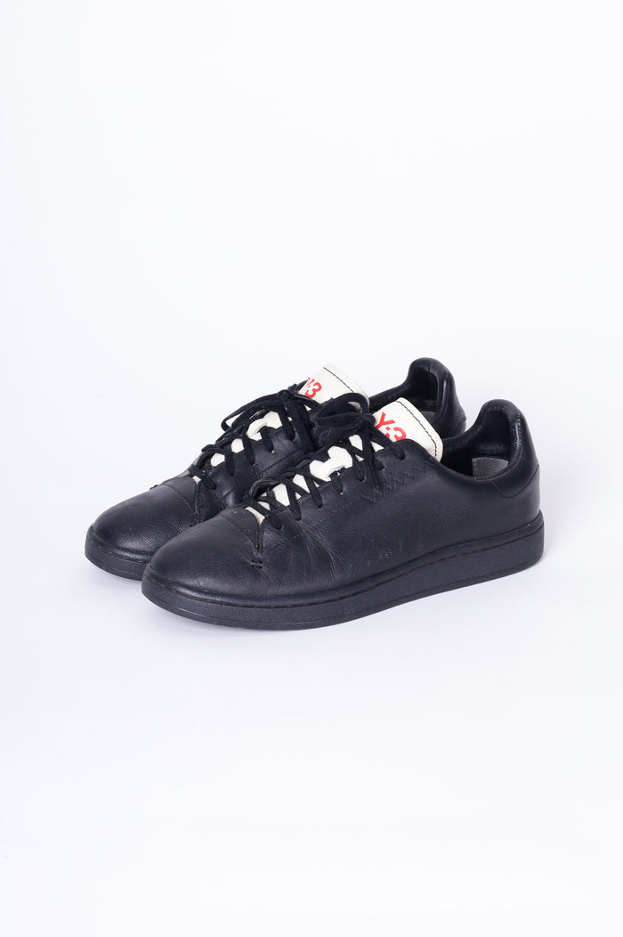 Y-3 Adidas Yohji Yamamoto Mens Black Sneakers Size EU 43.5