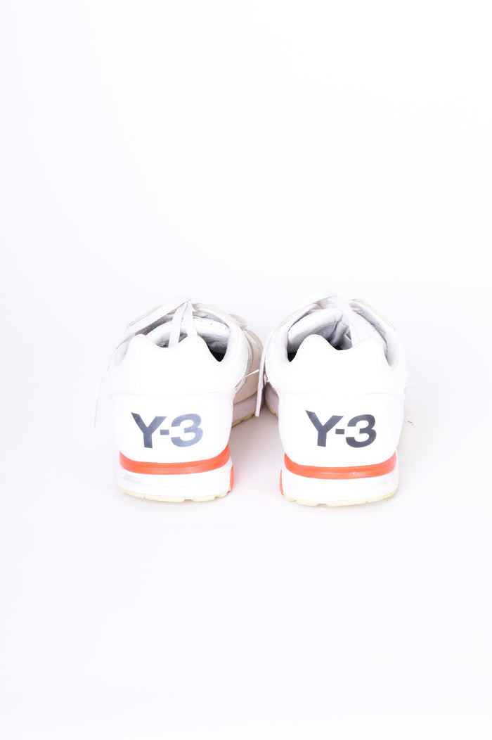 Y3 Yohji Yamamoto Mens White Sneakers Size EU 39.5