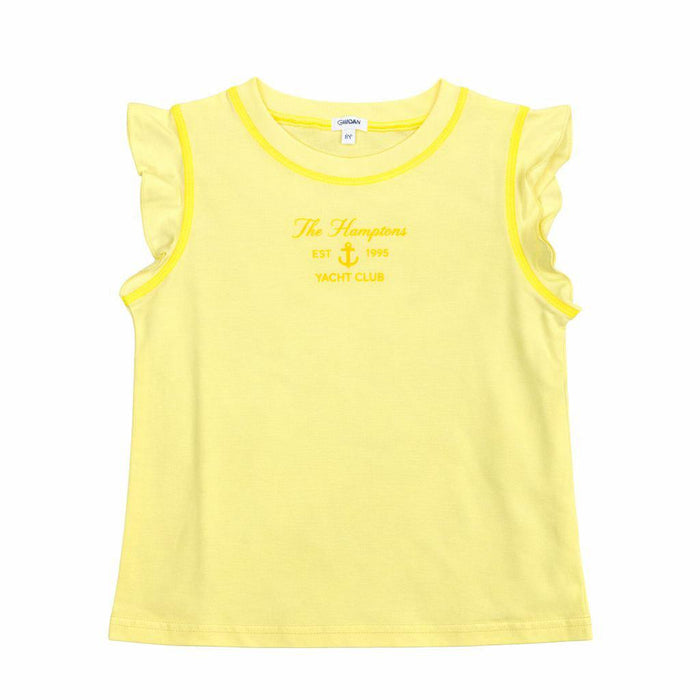 Yacht Club Flutter Sleeve T-Shirt - Girl