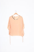 Yvonne Bennetti Womens Beige Top Size 2