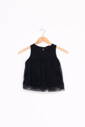 Zara Kids Black Top Size 8 YO